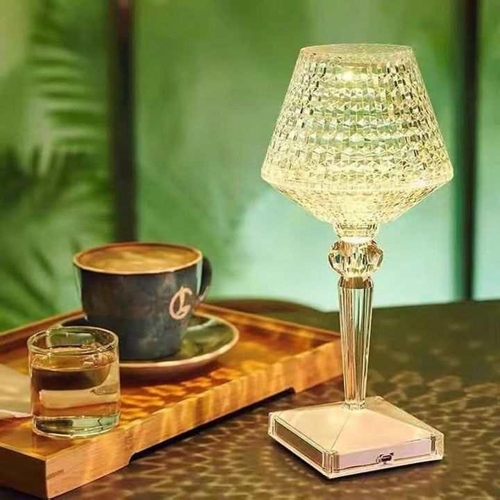 LED Desk Lamp – Adjustable Brightness USB Rechargeable Touch Control 4
