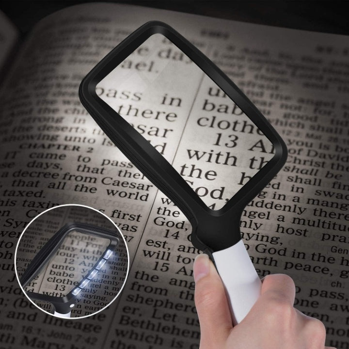 LED Hand Magnifier – Effortlessly Read Fine Print 3
