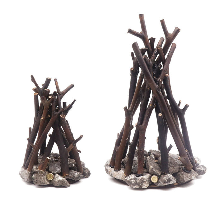 LED Night Light – Decorative Bonfire Effect Table Lamp for Indoor Use 0