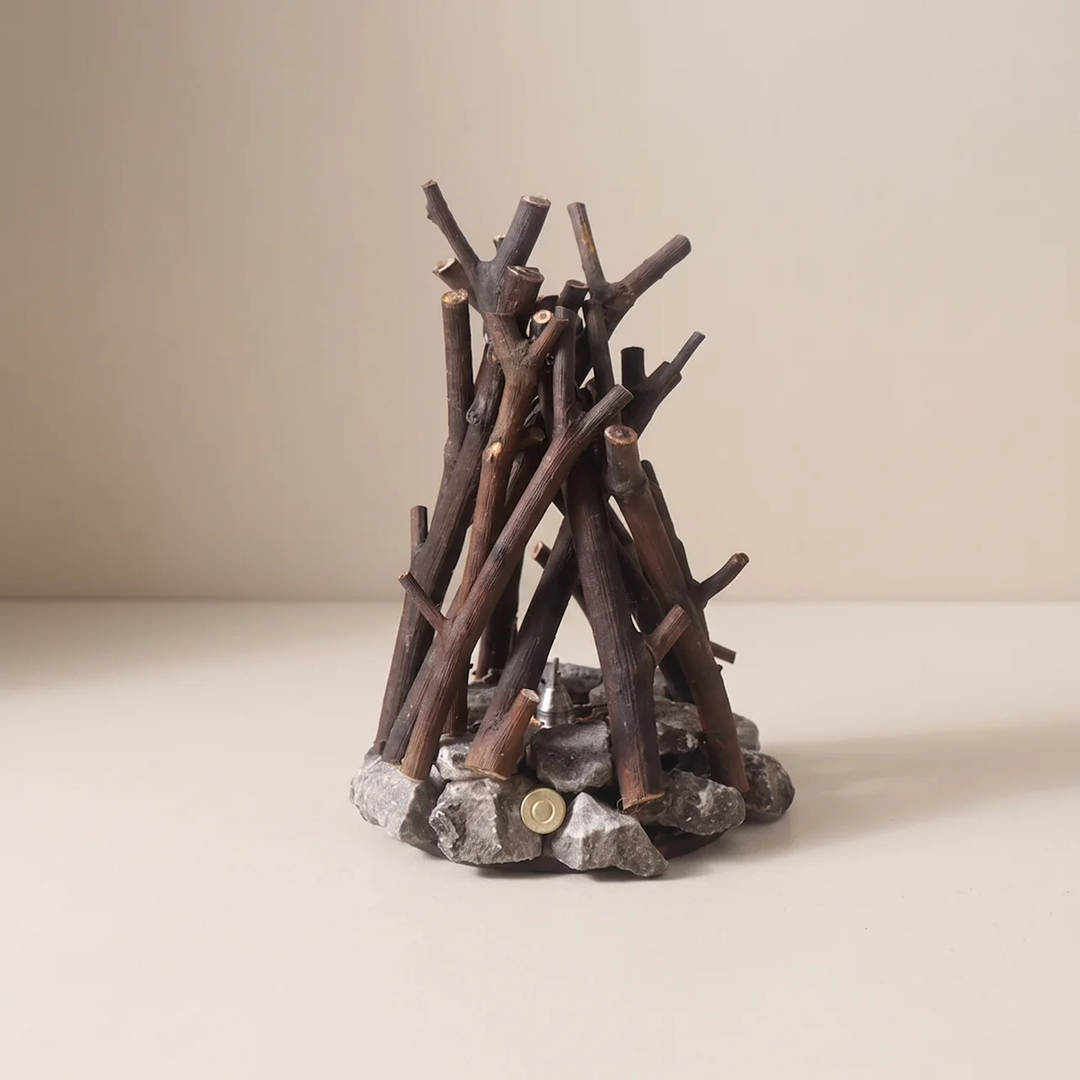 LED Night Light – Decorative Bonfire Effect Table Lamp for Indoor Use 1