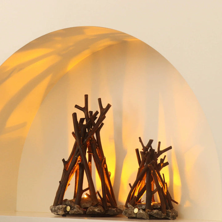 LED Night Light – Decorative Bonfire Effect Table Lamp for Indoor Use 5