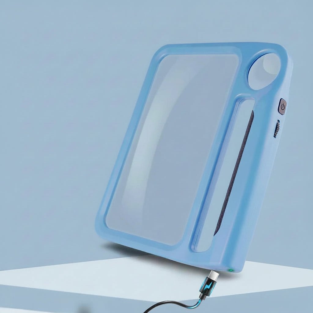 LED Reading Magnifier – 5x &amp; 10x with USB Charging 4