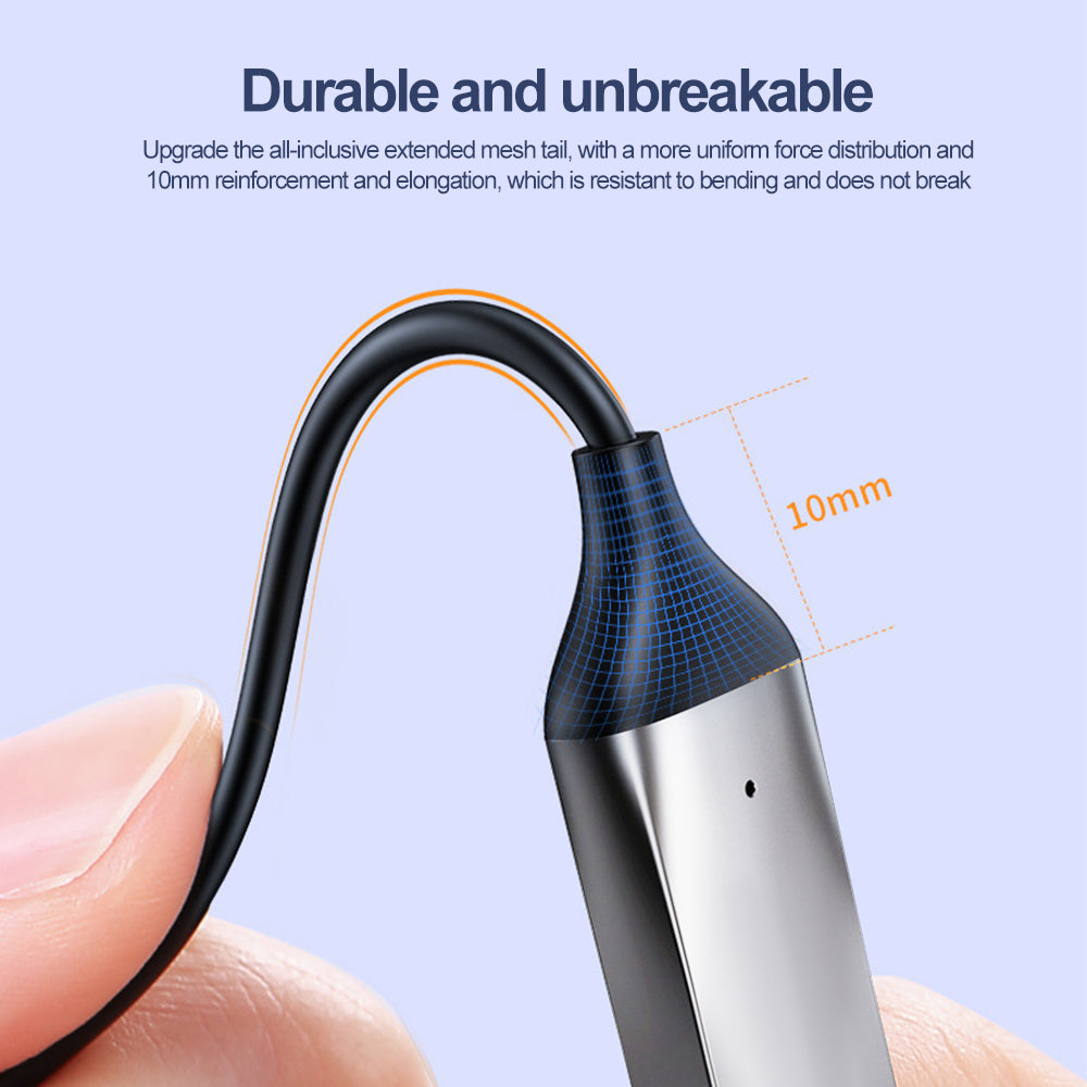 Bluetooth Aux Adapter Bluetooth 5.3 | Stable 10m Range &amp; Auto-Reconnect | Zinc Alloy Build with 5-Device Memory 9