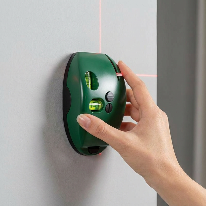 Laser Level Cross Line | Compact Alignment Tool for Shelves &amp; Pictures | Quick Accurate Markings Without Measuring