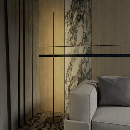 Léger | Modern Floor Lamp with Integrated LED & Remote Control | Chic Design for Elegant Spaces 3