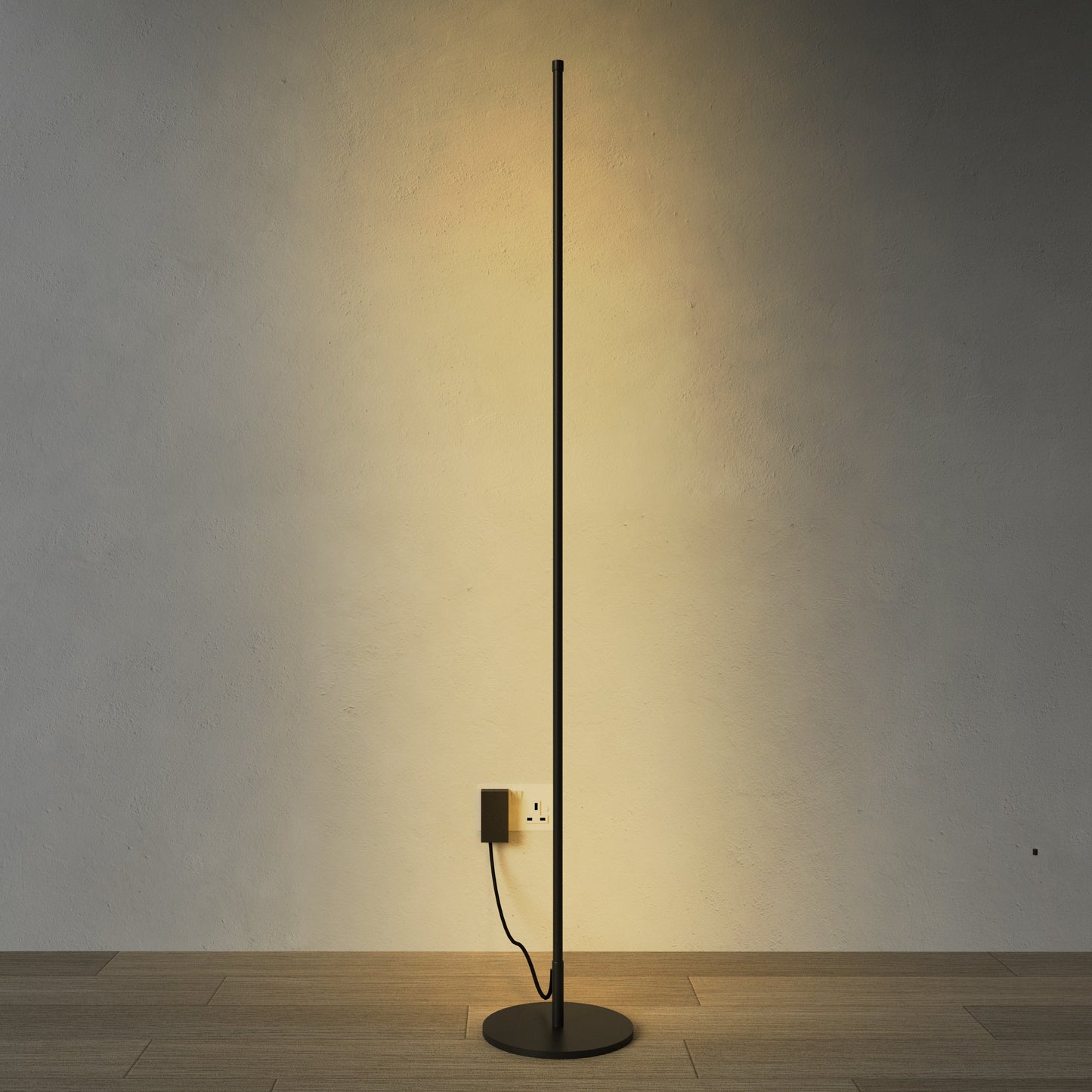 Léger | Modern Floor Lamp with Integrated LED & Remote Control | Chic Design for Elegant Spaces 4