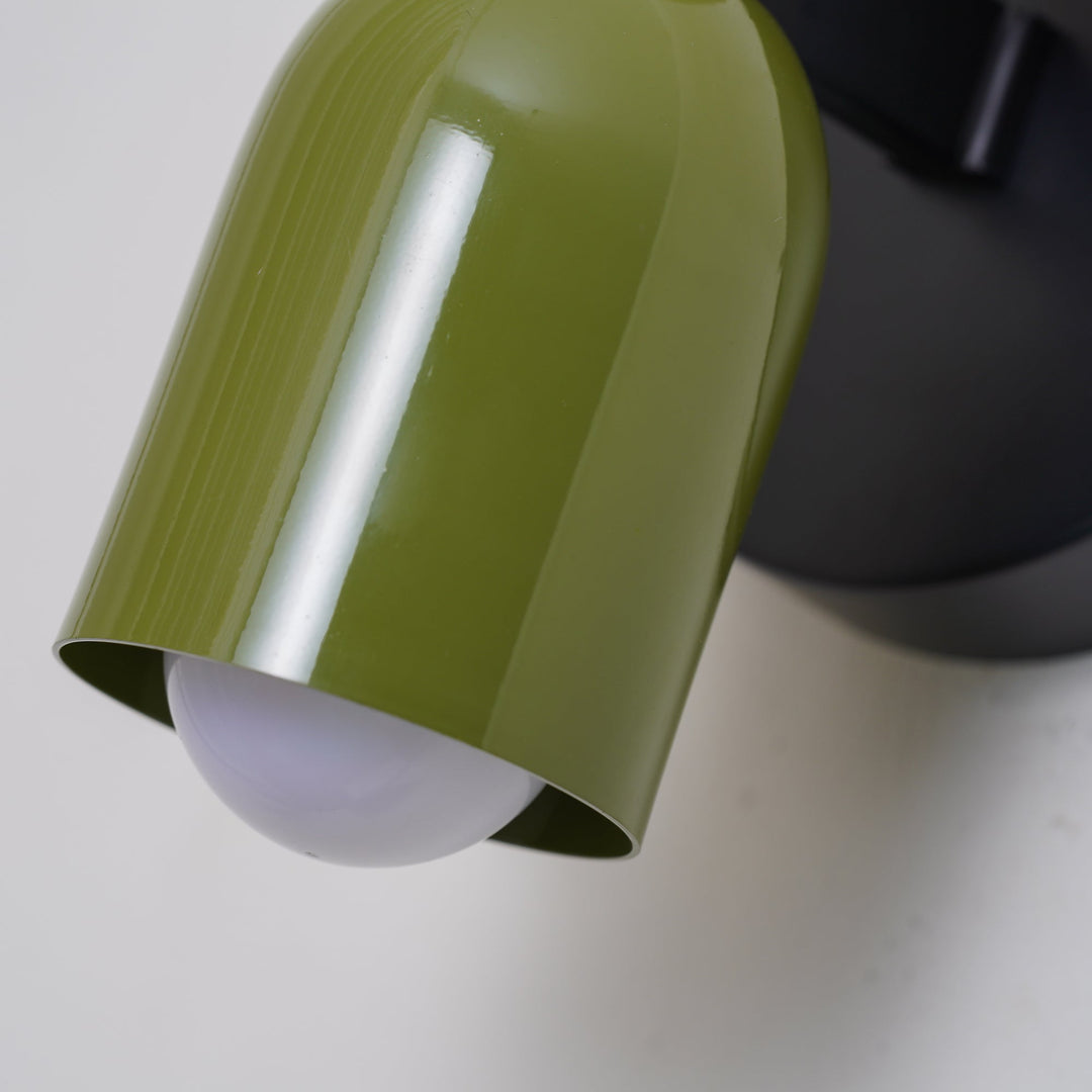 Retro Double-Head Wall Sconce Adjustable Swivel Shades 16