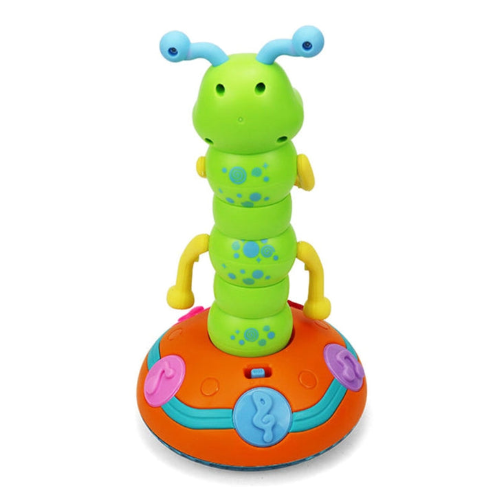 Light Up Dancing Caterpillar Toy LED Glow 5 Melodies 2 Modes