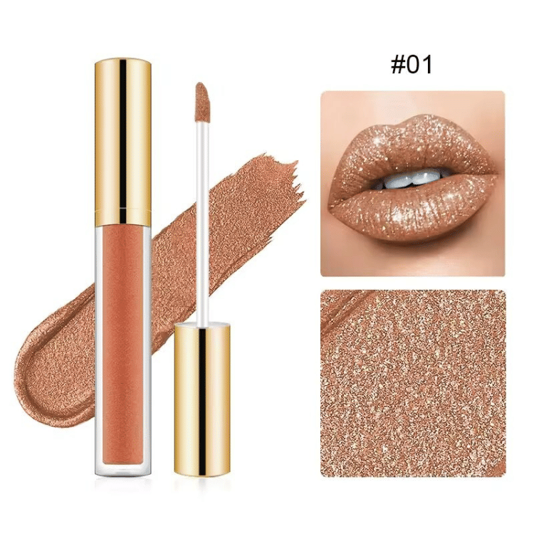 Liquid Lipstick for Women | Chamomile &amp; Soy Extract Formula | 12-Hour Fade-Resistant Colour with Mirror-Like Gloss
