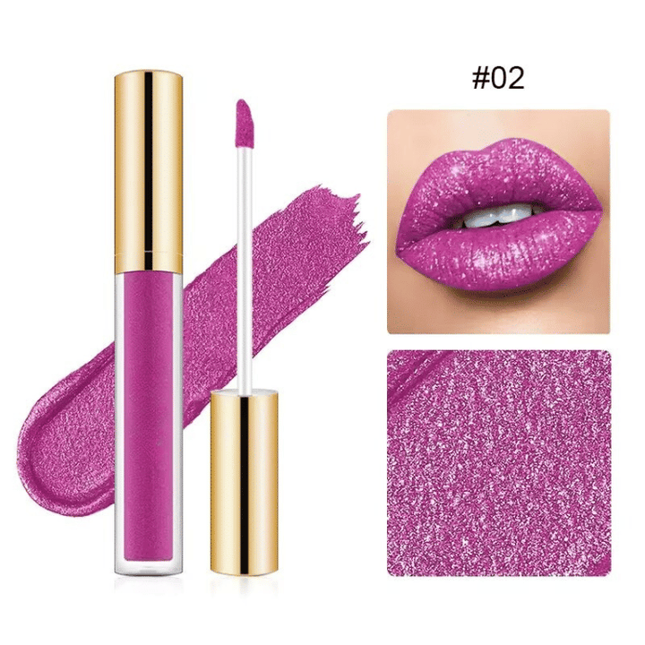 Liquid Lipstick for Women | Chamomile &amp; Soy Extract Formula | 12-Hour Fade-Resistant Colour with Mirror-Like Gloss