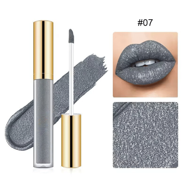 Liquid Lipstick for Women | Chamomile &amp; Soy Extract Formula | 12-Hour Fade-Resistant Colour with Mirror-Like Gloss