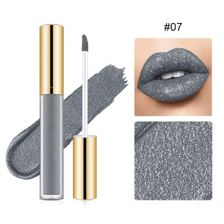 Liquid Lipstick for Women | Chamomile &amp; Soy Extract Formula | 12-Hour Fade-Resistant Colour with Mirror-Like Gloss