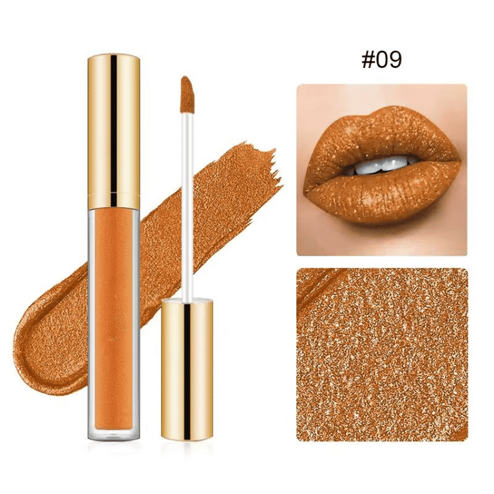 Liquid Lipstick for Women | Chamomile &amp; Soy Extract Formula | 12-Hour Fade-Resistant Colour with Mirror-Like Gloss
