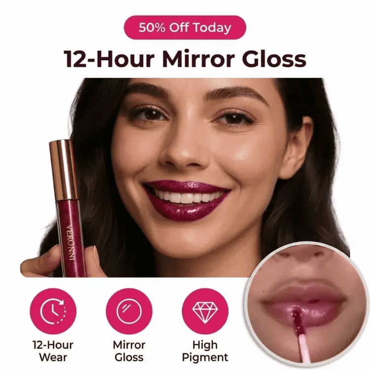 Liquid Lipstick for Women | Chamomile & Soy Extract Formula | 12-Hour Fade-Resistant Colour with Mirror-Like Gloss
