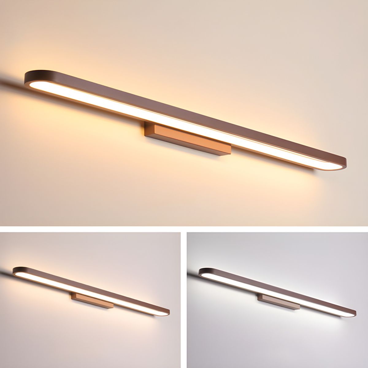 LumaGlow | Bathroom Wall Light Fixtures with Sleek LED Design | Modern Elegance for Inviting Atmosphere 6