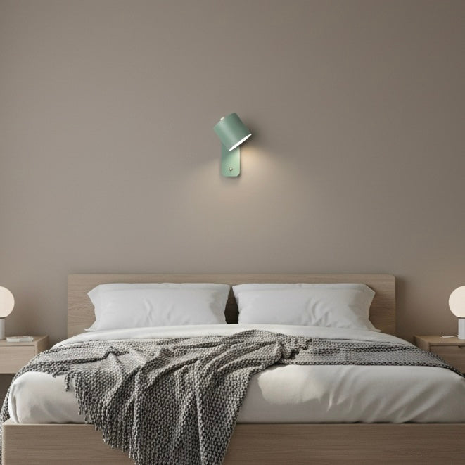 Luminara modern LED wall light in sleek metal design for indoor spaces