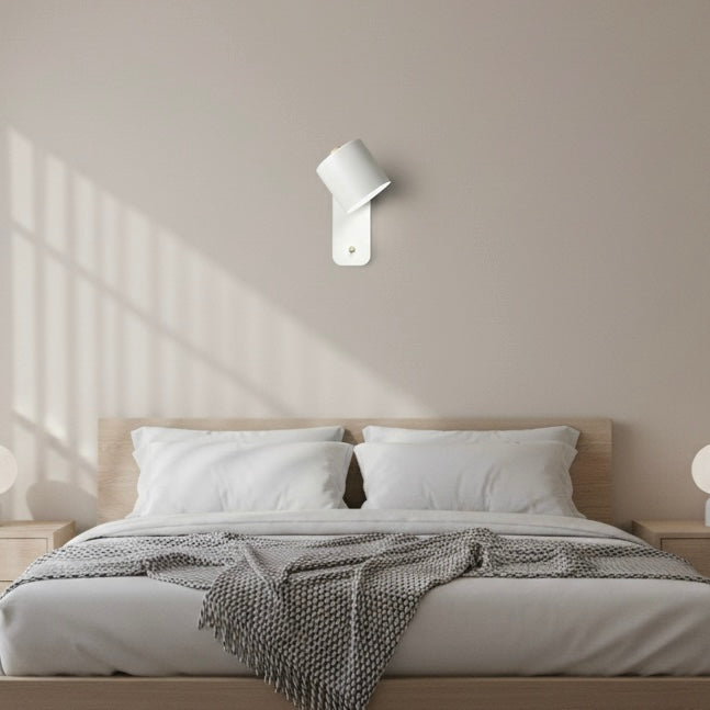 Luminara modern LED wall light in sleek metal design for indoor spaces