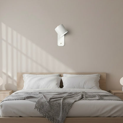 Luminara modern LED wall light in sleek metal design for indoor spaces