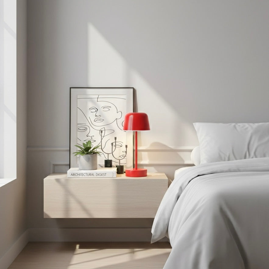 Portable Table Lamp | Cordless Design with Adjustable Warm Glow | Eye Protection for Comfort Anywhere