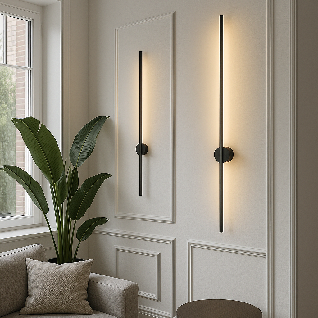 Luminara | Modern Minimalist Iron Acrylic Wall Light Fixture 0