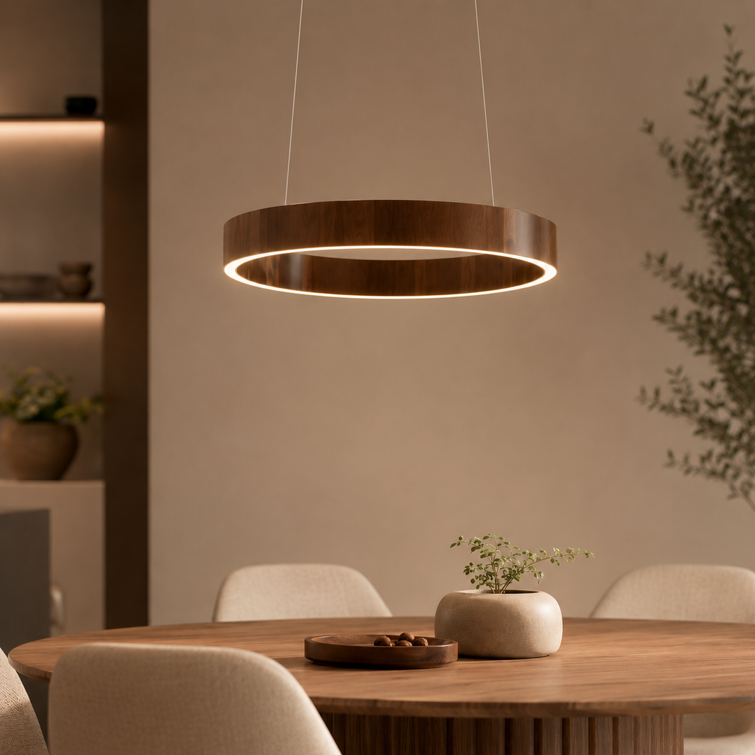 LED Pendant Ceiling Light Metal &amp; Acrylic Dome 40/60/80 cm | Black, Gold, Rose Gold, White | Dimmable, 3 Colour Temperatures 1