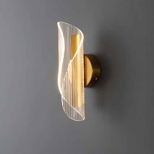 Luxe Collection | Wall Lamp with Adjustable Shades & Warm LED Light | Elegant Wall Sconces for Modern Indoor Spaces 0
