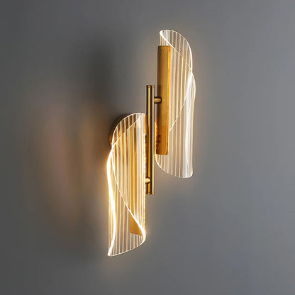 Luxe Collection | Wall Lamp with Adjustable Shades & Warm LED Light | Elegant Wall Sconces for Modern Indoor Spaces 9