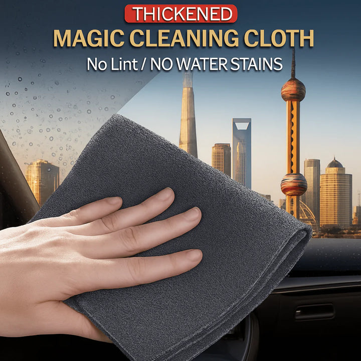 Magic Microfiber Cleaning Cloths | DryGleam Streak-Free Glass Cloth