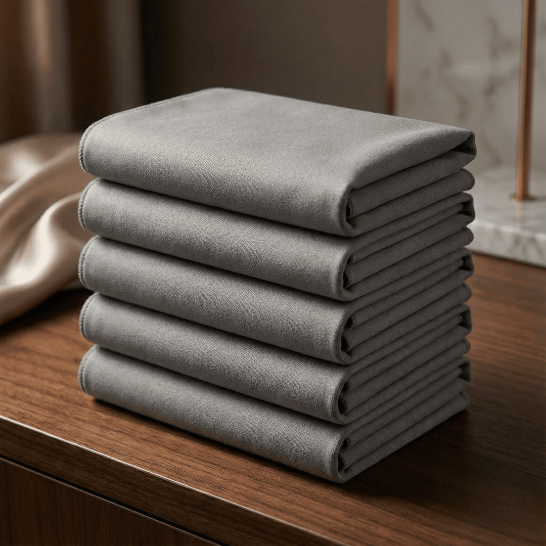 Magic Microfiber Cleaning Cloths | DryGleam Streak-Free Glass Cloth