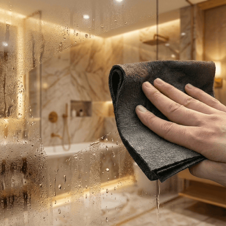 Magic Microfiber Cleaning Cloths | DryGleam Streak-Free Glass Cloth