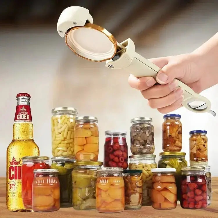 Magnetic Can Opener | Adjustable Jar And Bottle Opener