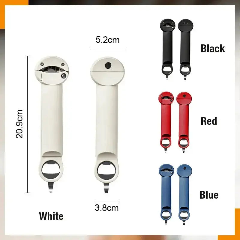 Magnetic Can Opener | Adjustable Jar And Bottle Opener
