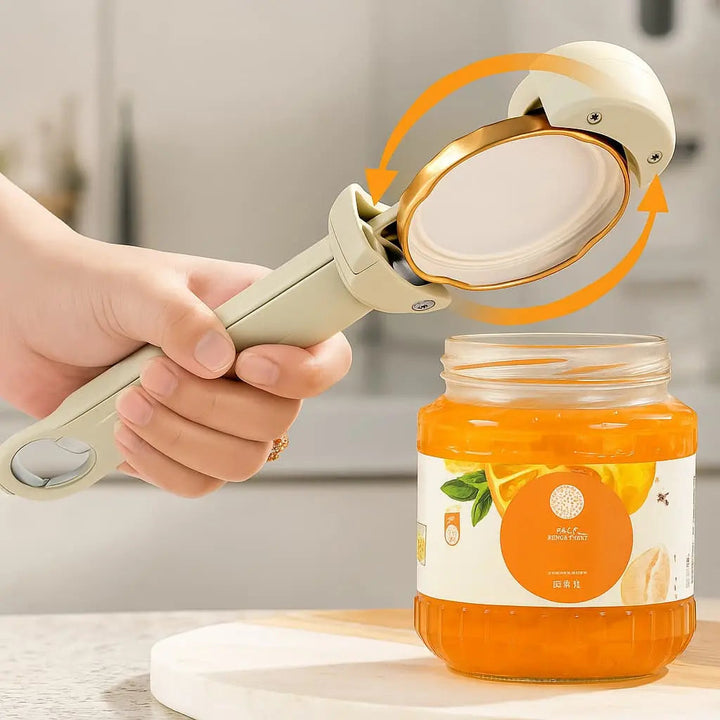 Magnetic Can Opener | Adjustable Jar And Bottle Opener