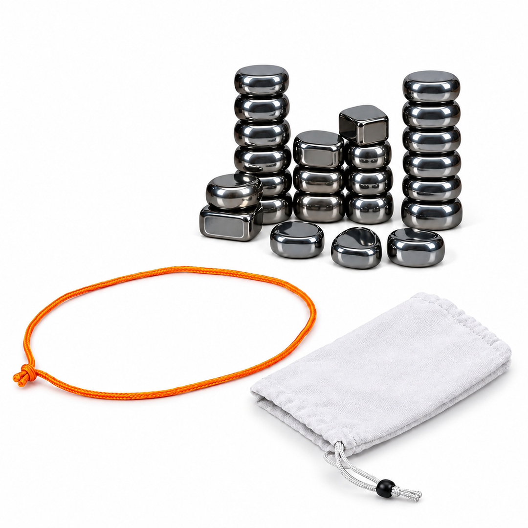 Magnetic Chess Game Set | Strong Magnetic Pieces Resist Fading | Storage Bag & Spinner Included for Family Play