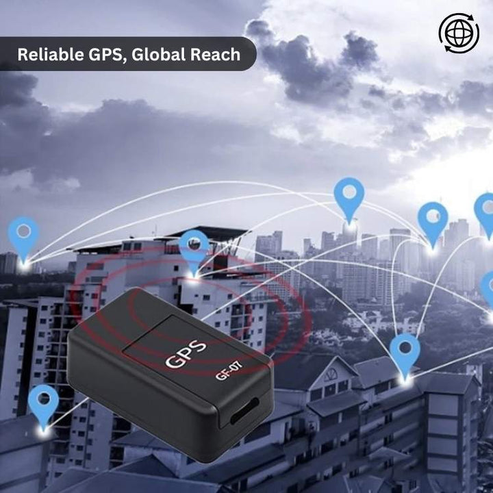 Magnetic GPS Tracker | Fingertip Size, App Reporting