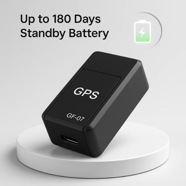 Magnetic GPS Tracker | Worldwide Coverage, No Subscription Fees | Up to 180 Days Standby, Compact 4 x 2 x 1.5 cm