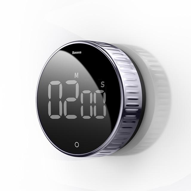 Magnetic LED Digital Timer | Rotary Countdown Timer