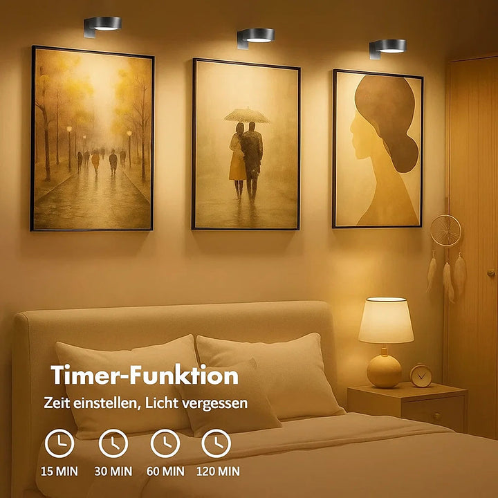 Magnetic Picture Light | Dimmable Rechargeable Wall Art Light