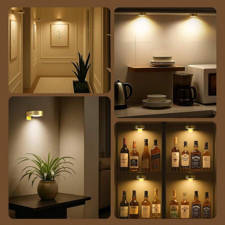 Magnetic Picture Light | Dimmable Rechargeable Wall Art Light