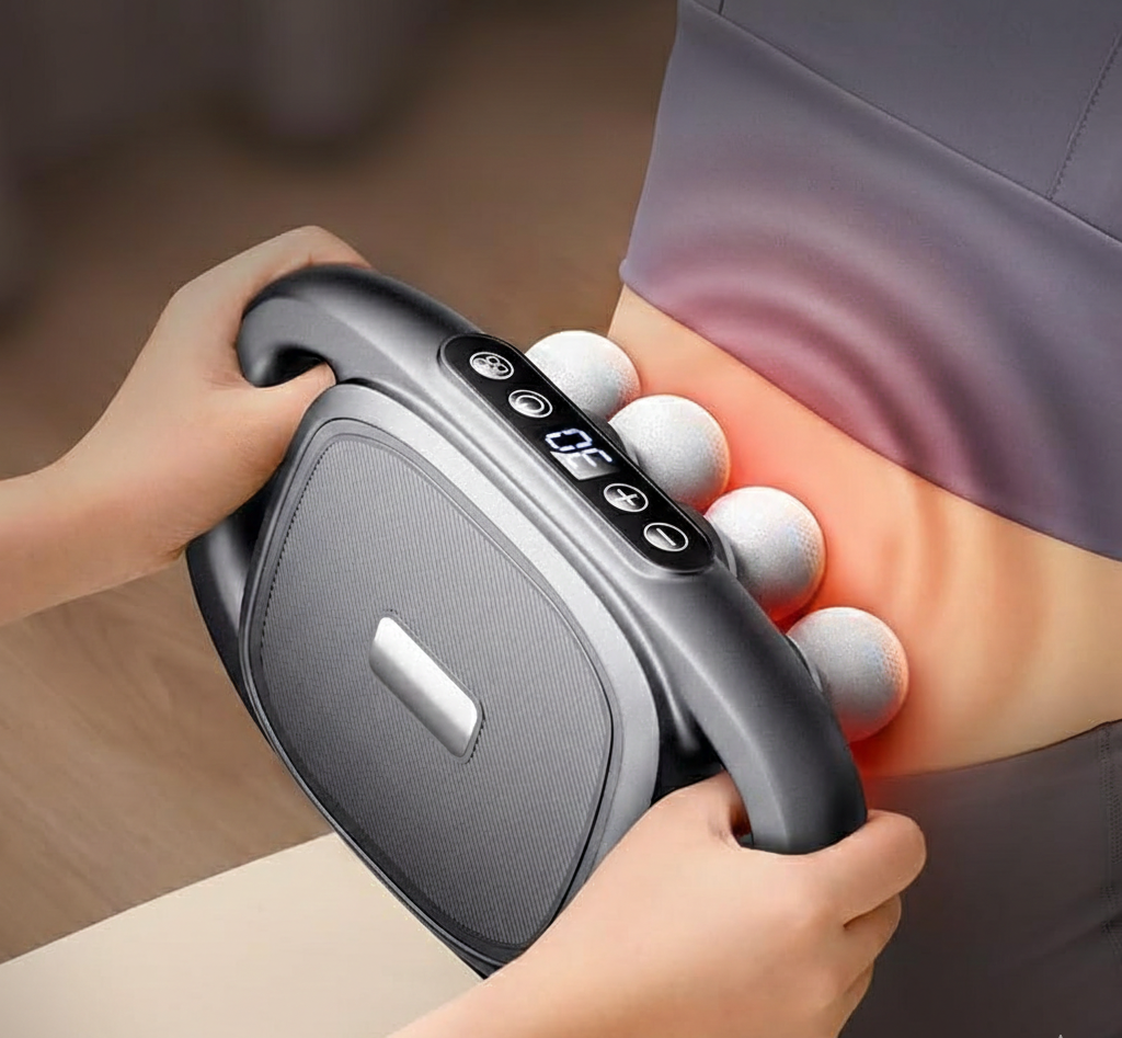 Massage Gun | 16 Heads | 30 Intensity Levels | Deep Tissue | 20–30dB | 2000mAh | USB-C