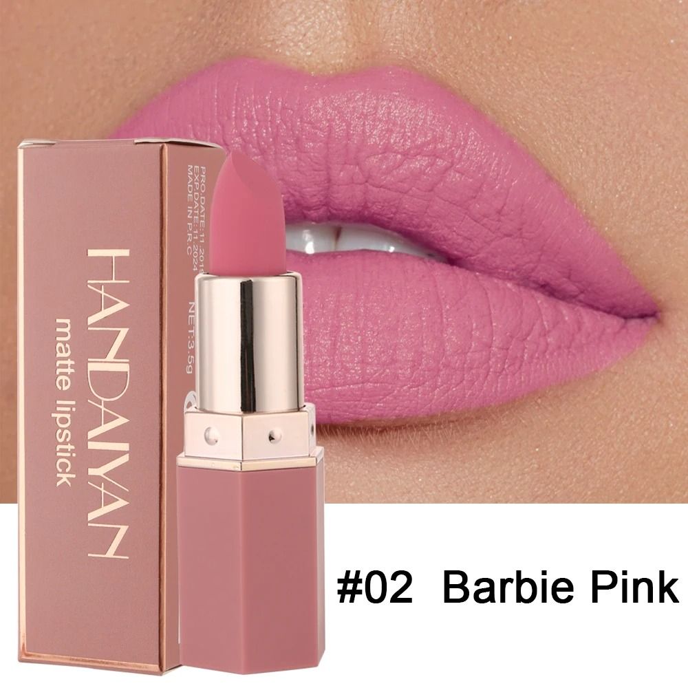 Matte Lipstick Set for Women | 6 Waterproof Long Lasting Shades | Smudge-Proof Non-Sticky Highly Pigmented Velvety Finish