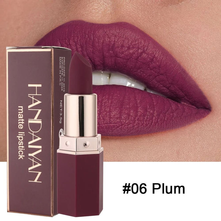 Matte Lipstick Set for Women | 6 Waterproof Long Lasting Shades | Smudge-Proof Non-Sticky Highly Pigmented Velvety Finish