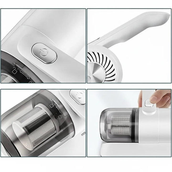 Mattress vacuum cleaner with HEPA filter and UV light 3