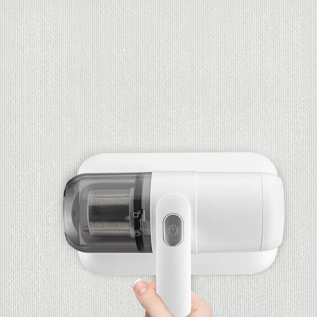 Mattress vacuum cleaner with HEPA filter and UV light 4