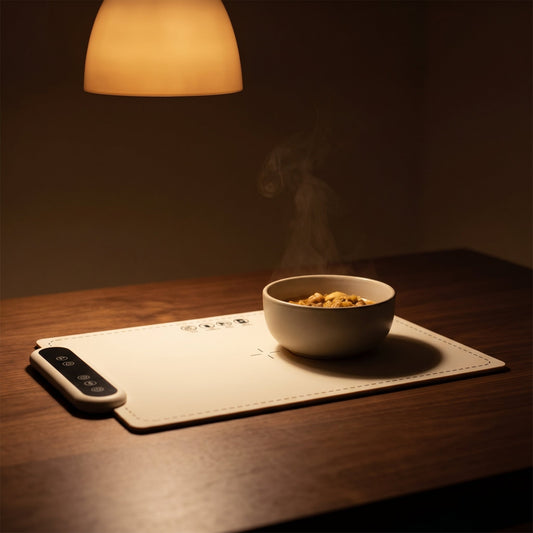 MealCobi | Electric Food Warmer Mat with 6 Temperature Settings | Programmable Warming Tray for Perfectly Warm Meals 1