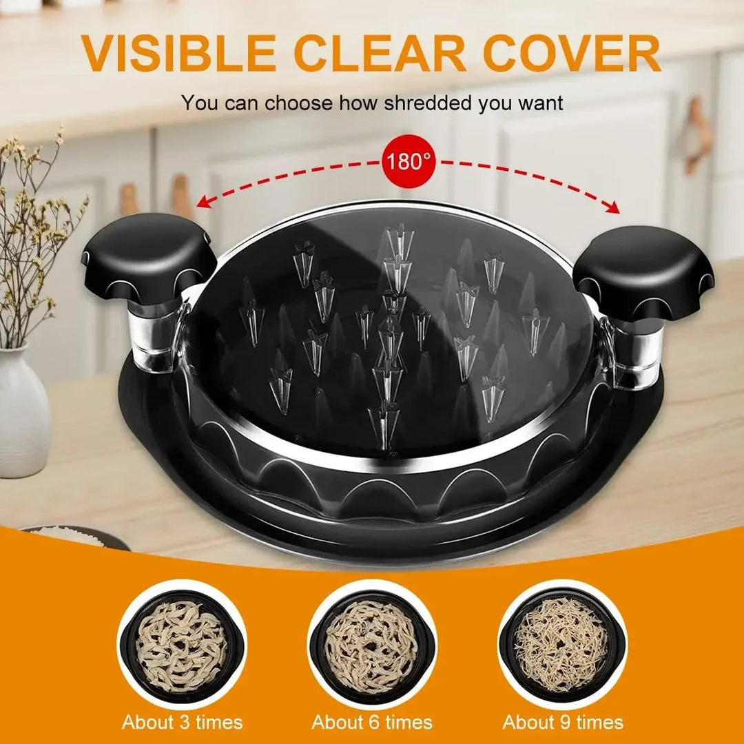 Meat Mincing Grinder Machine | Chicken Shredder Tool with Lid