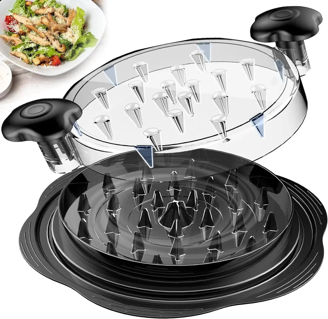 Meat Mincing Grinder Machine | Chicken Shredder Tool with Lid
