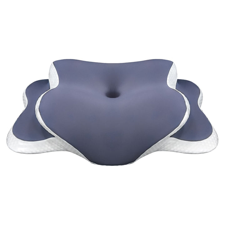 Memory Foam Cervical Pillow | Contour Ergonomic Design | All Sleep Positions | Breathable