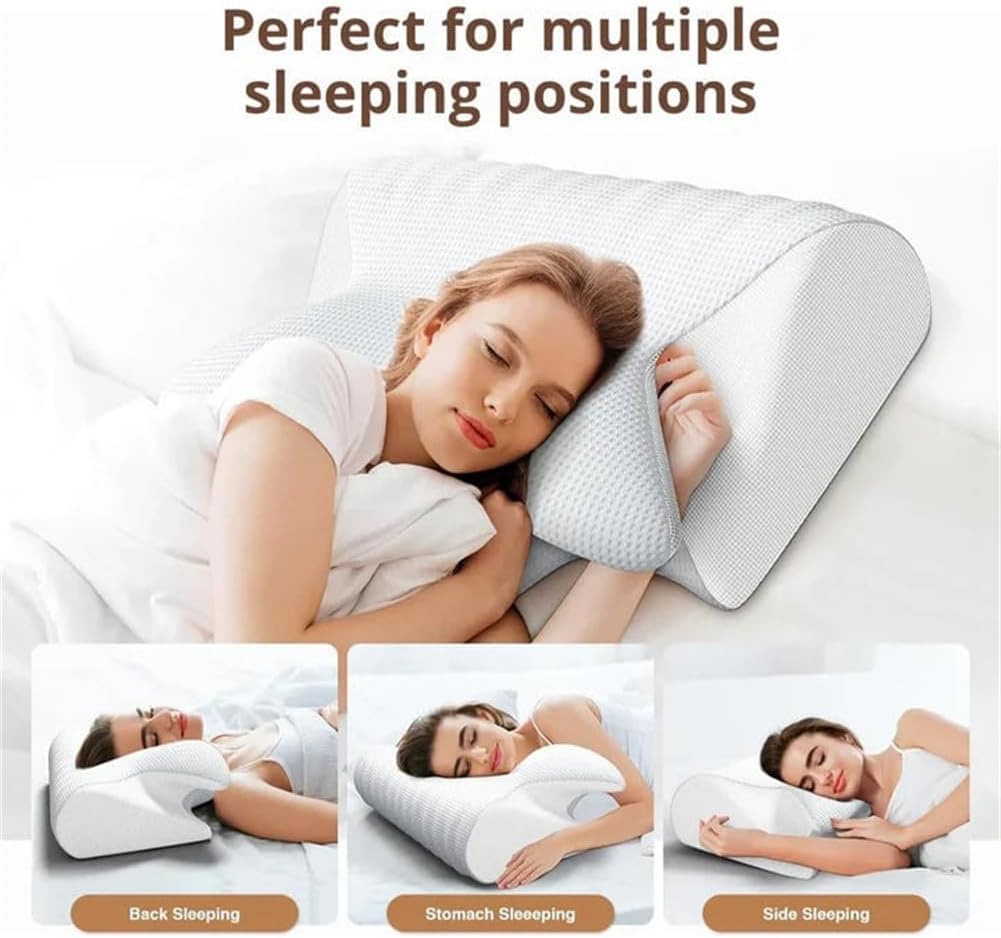Memory Foam Cervical Pillow | Ergonomic Neck Support Sleeper