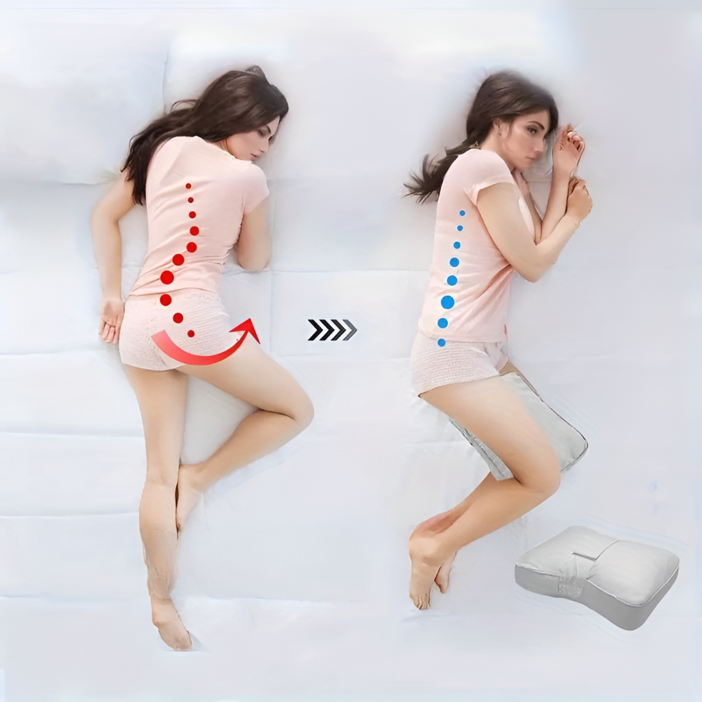 Memory Foam Knee Pillow – Better Sleep for Side Sleepers 3